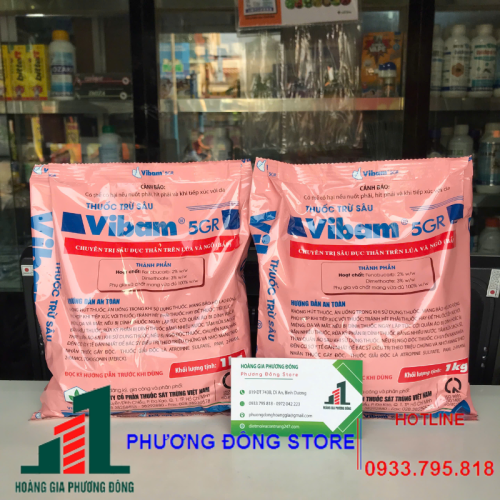 Thuốc trừ sâu vibam 5gr